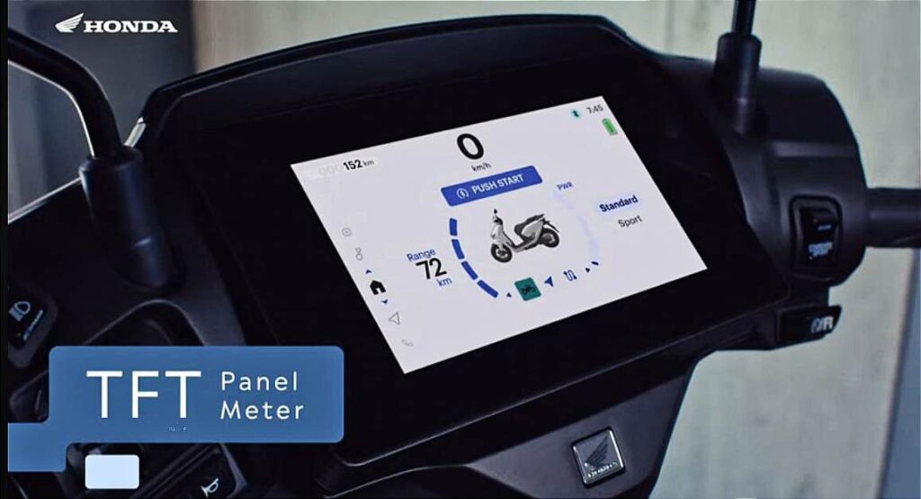 honda electric scooter mileage
