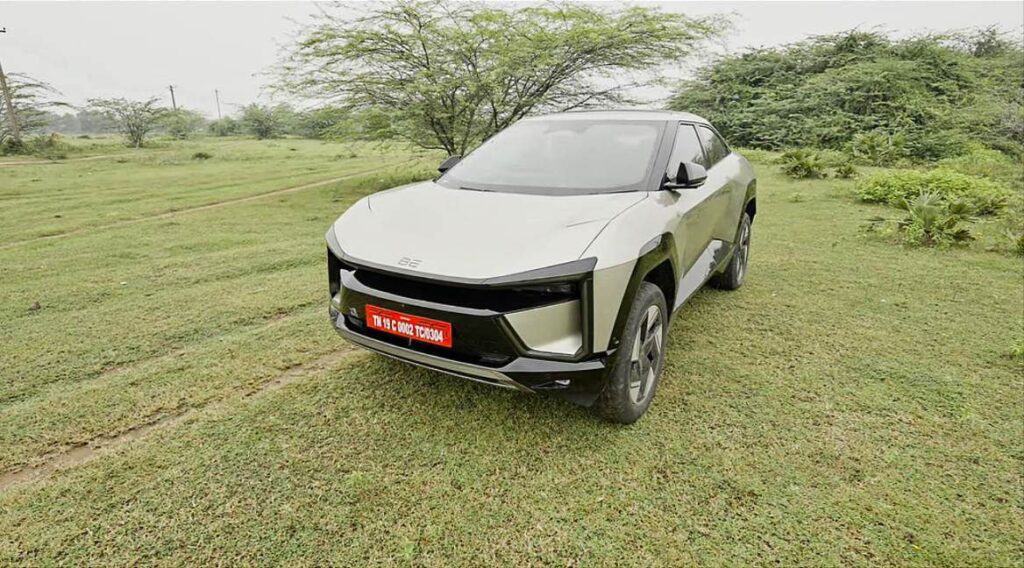 mahindra be 6e front view